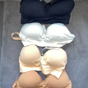 BLANQI Women's Nursing Bra Set - Black, White, Cream, Tan